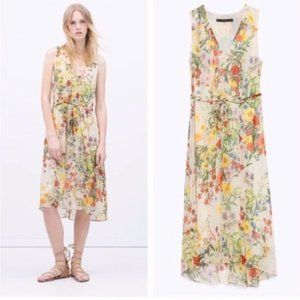 Zara • Floral Shear Dress